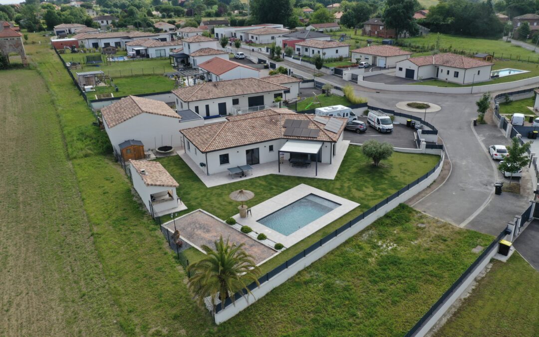 Réalisation d&rsquo;une maison neuve à Villariès
