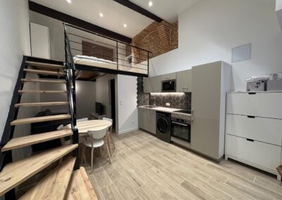 Réaménagement d’un garage en studio optimisé